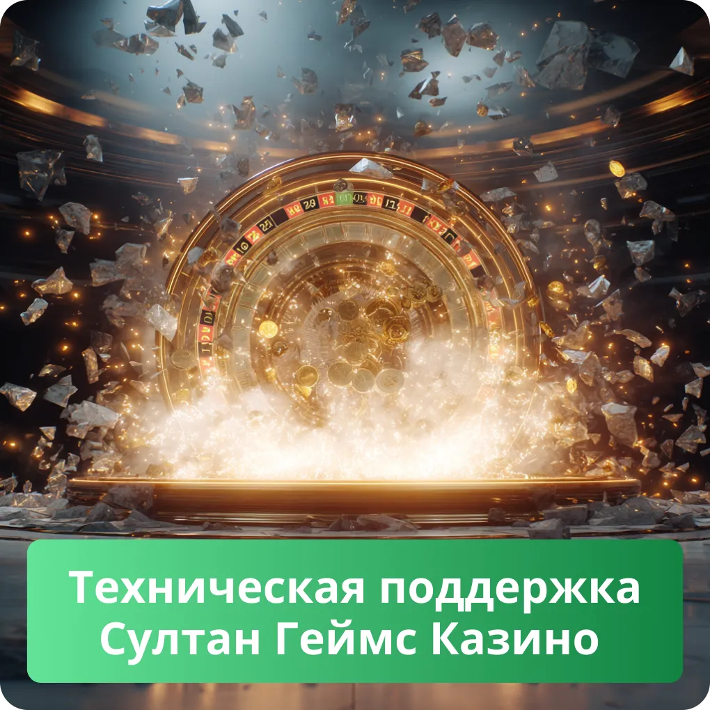 Техническая поддержка Султан Геймс Казино